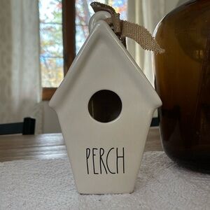 Rae Dunn perch birdhouse